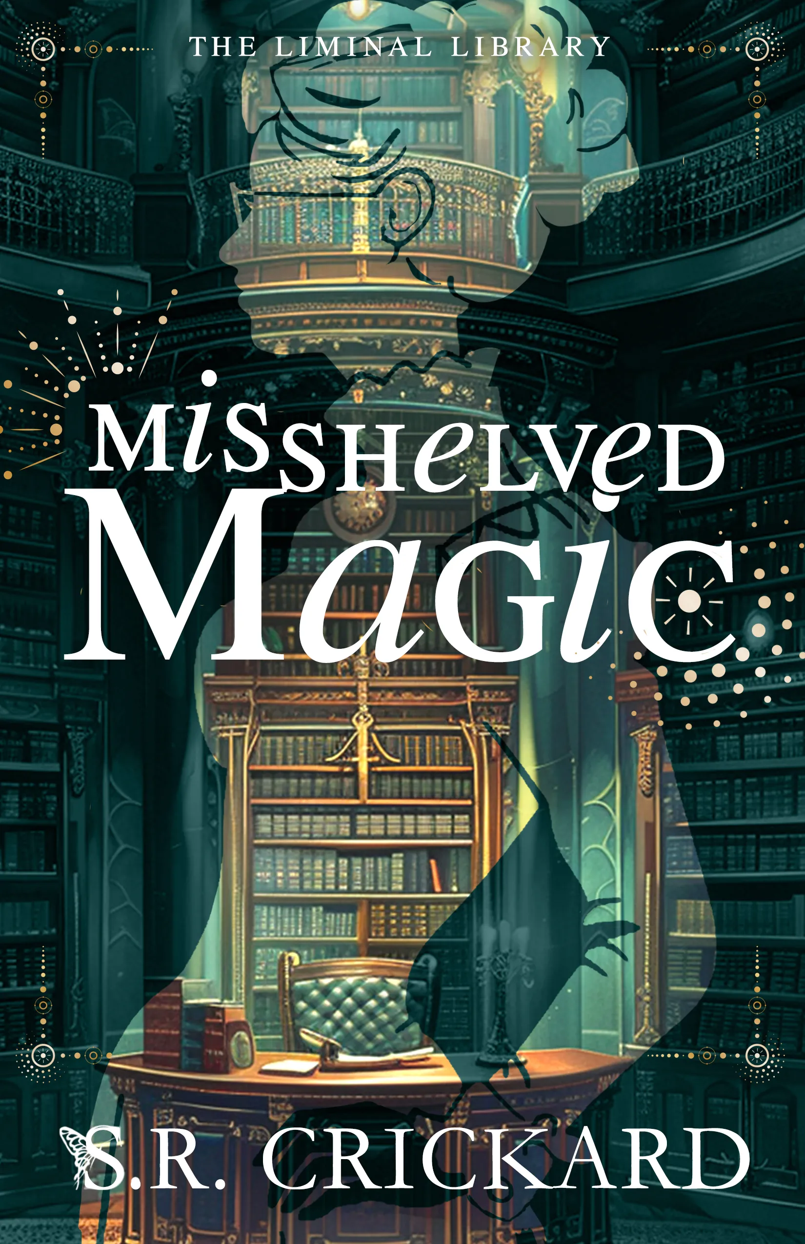 Misshelved Magic book cover by S. R. Crickard
